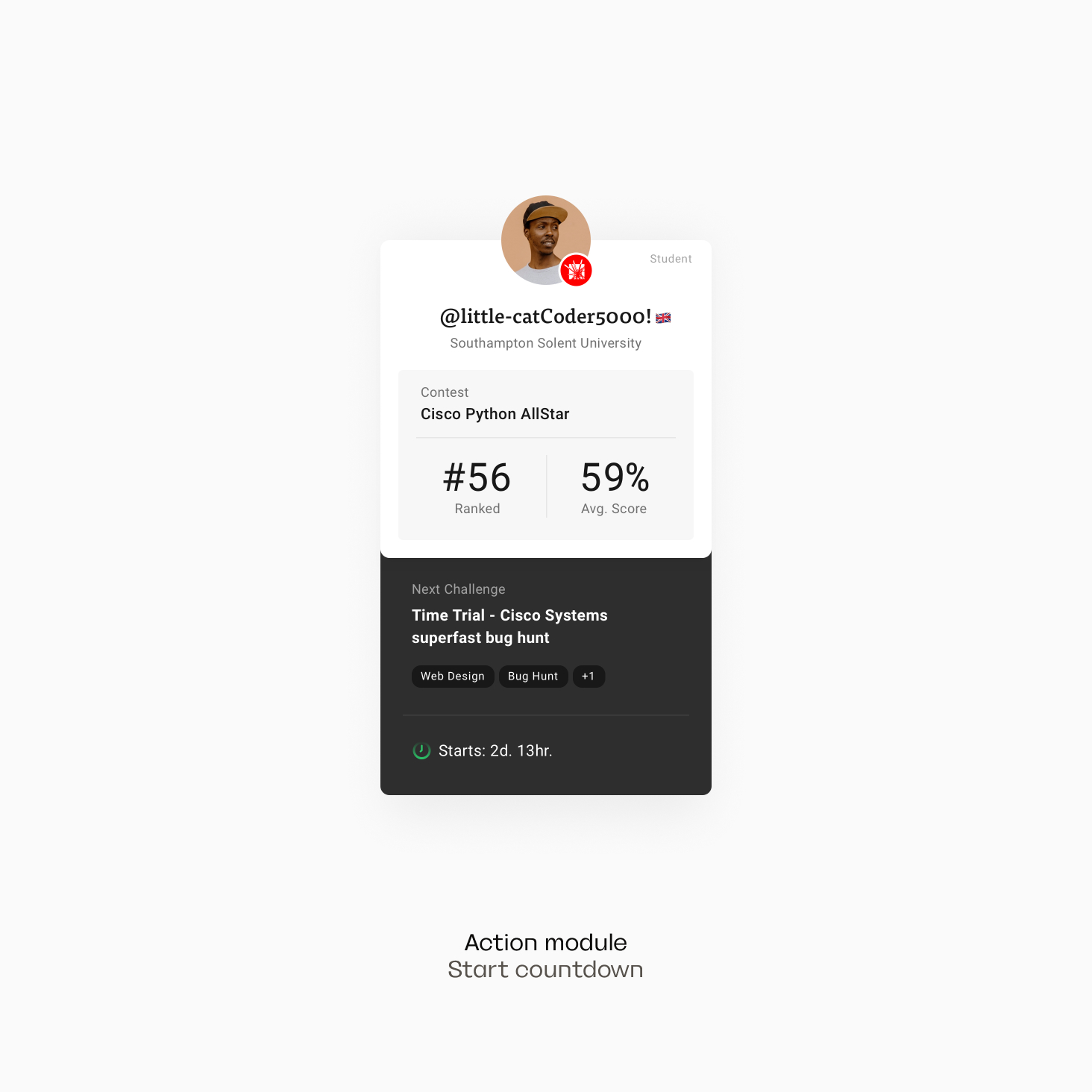 ShowCode action module design 2